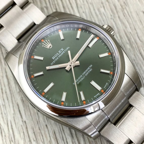 Rolex Oyster Perpetual Olive