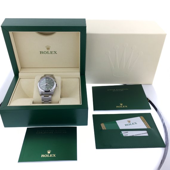 Rolex Oyster Perpetual Olive