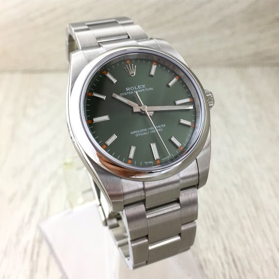 Rolex Oyster Perpetual Olive